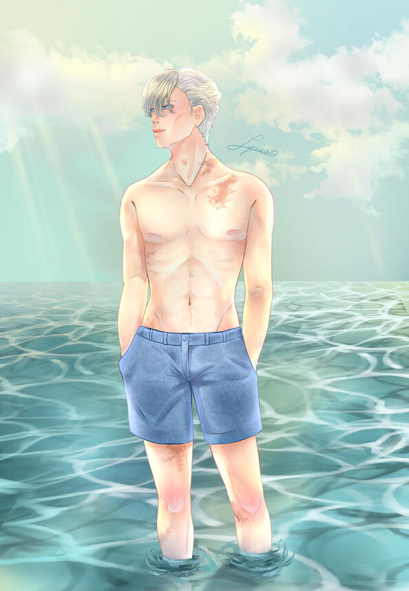 "Summertime" Anime illustration (Jonah)
