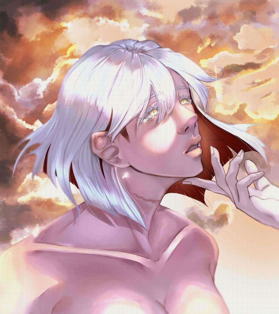 Falllen angel Ilustration